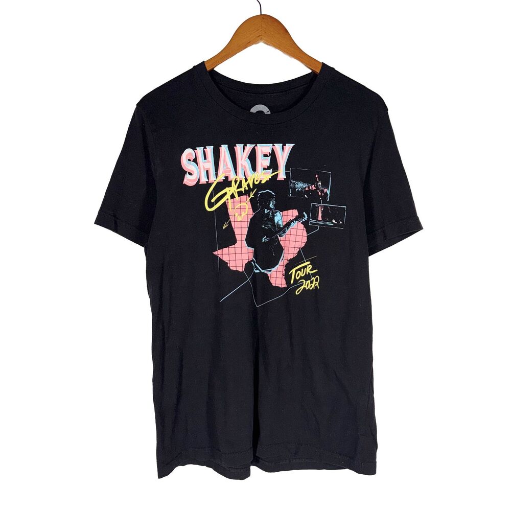 Shakey Graves 2023 Tour T Shirt Black Graphic Concert Tee Unisex M/L